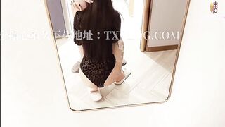 【榨汁尤物-小鹿酱】凹凸有致美妙身材女友，看着镜中自己被深深后入，好淫荡羞耻又快活，坚持不住了肉棒